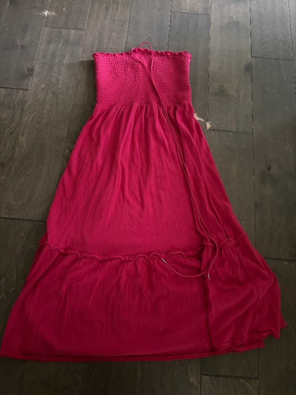 American Eagle hot pink dress